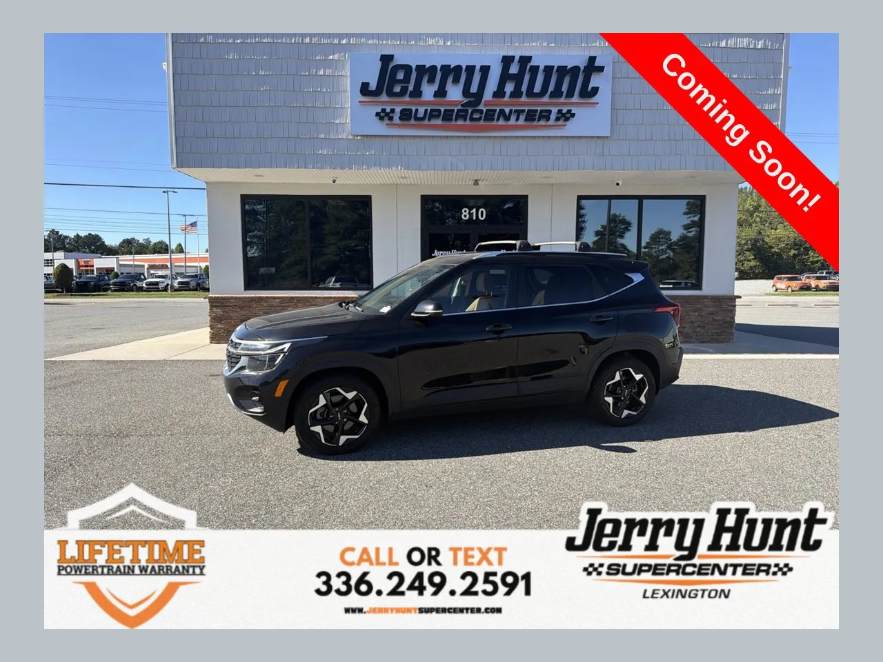 Black 2024 Kia Seltos EX for sale in Lexington, NC