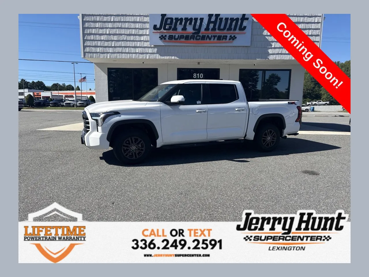 White 2024 Toyota Tundra SR5 for sale in Lexington, NC