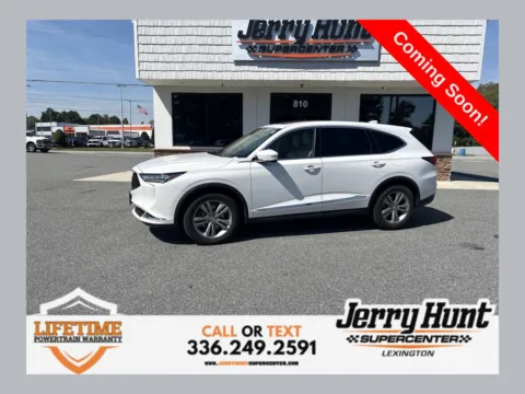 White 2024 Acura MDX 3.5L for sale in Lexington, NC