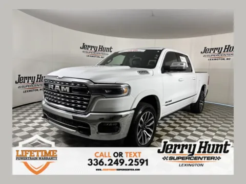 White 2026 Ram 1500 Limited for sale in Lexington, NC