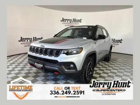 Silver 2025 Jeep Compass Trailhawk for sale in Lexington, NC