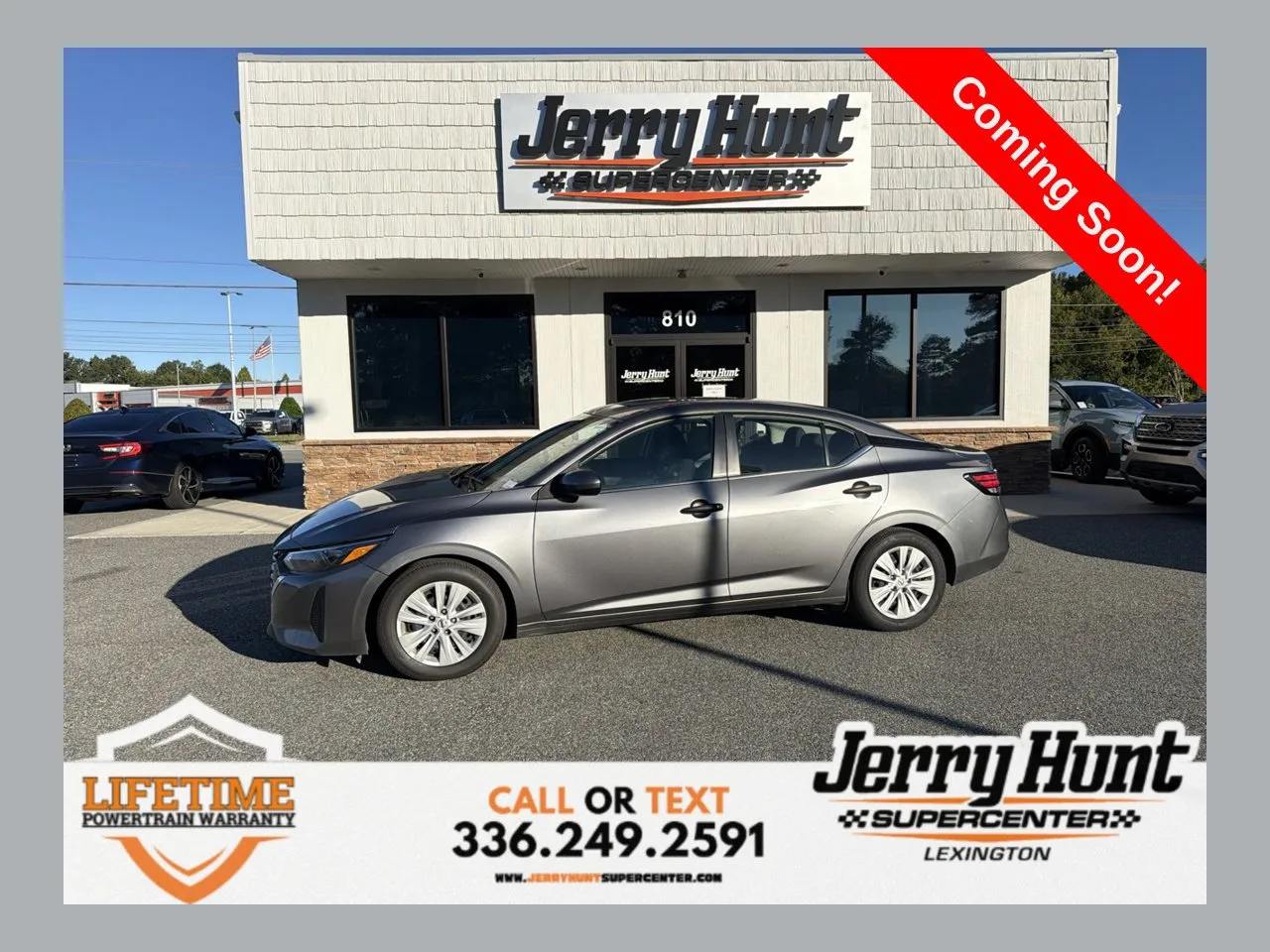 Gray 2024 Nissan Sentra S for sale in Lexington, NC