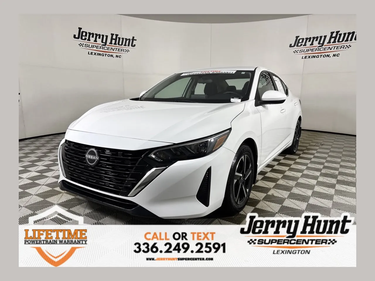 White 2024 Nissan Sentra SV for sale in Lexington, NC