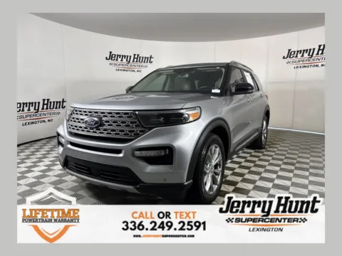 Silver 2022 Ford Explorer Limited for sale in Lexington, NC