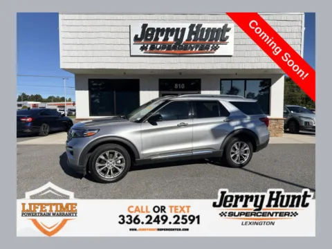 Silver 2022 Ford Explorer Limited for sale in Lexington, NC