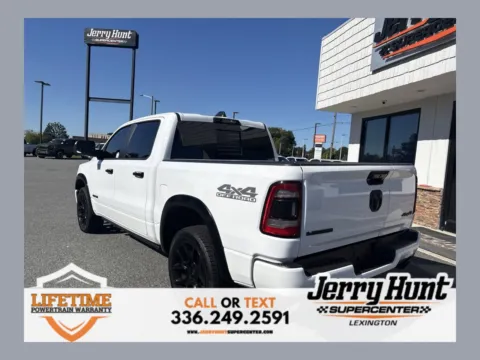 White 2023 Ram 1500 Laramie for sale in Lexington, NC