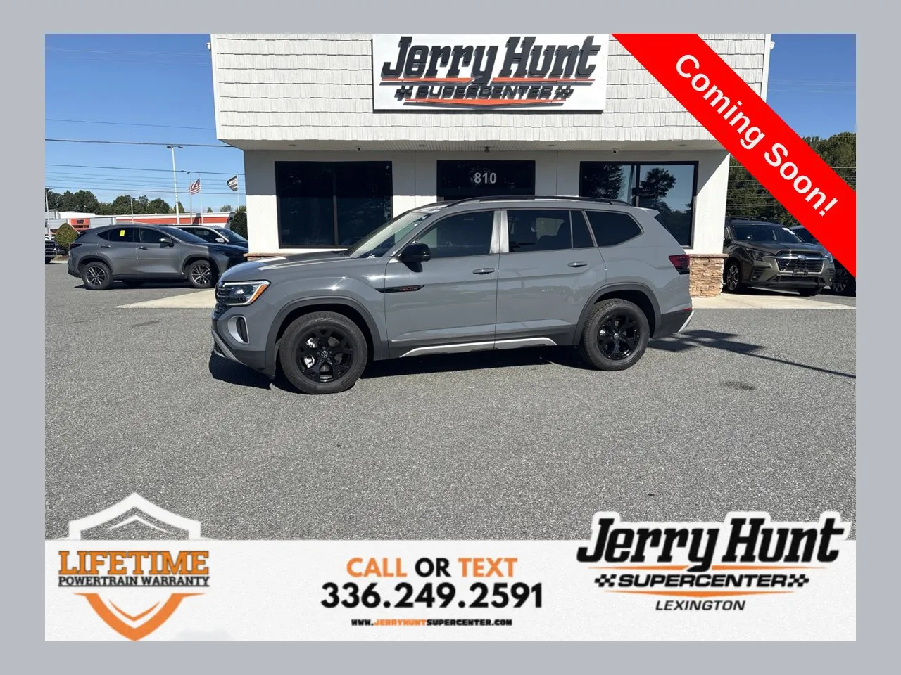 Gray 2025 Volkswagen Atlas 2.0T Peak Edition for sale in Lexington, NC