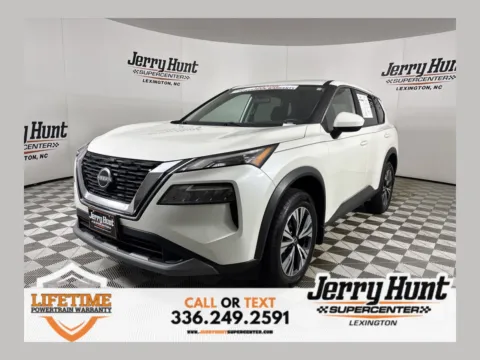 White 2023 Nissan Rogue SV for sale in Lexington, NC