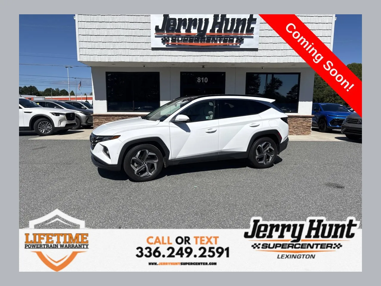 White 2024 Hyundai Tucson Limited for sale in Lexington, NC