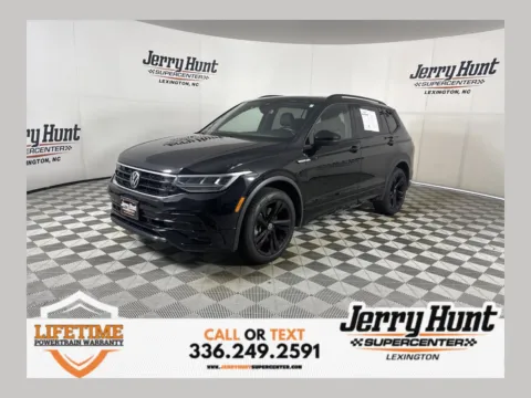 Black 2023 Volkswagen Tiguan 2.0T SE R-Line Black for sale in Lexington, NC