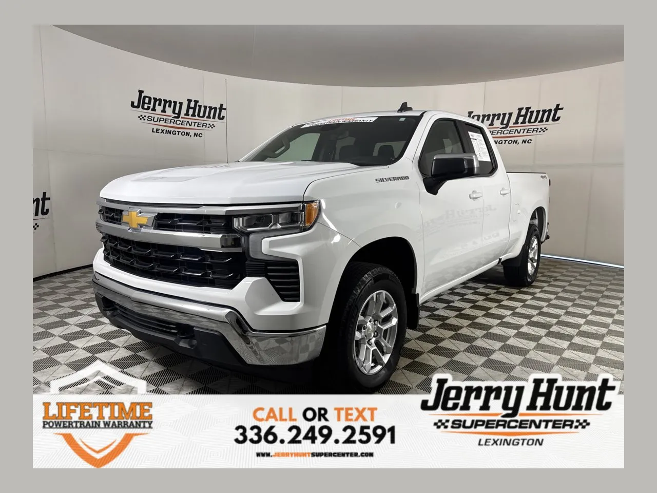 White 2024 Chevrolet Silverado 1500 LT for sale in Lexington, NC