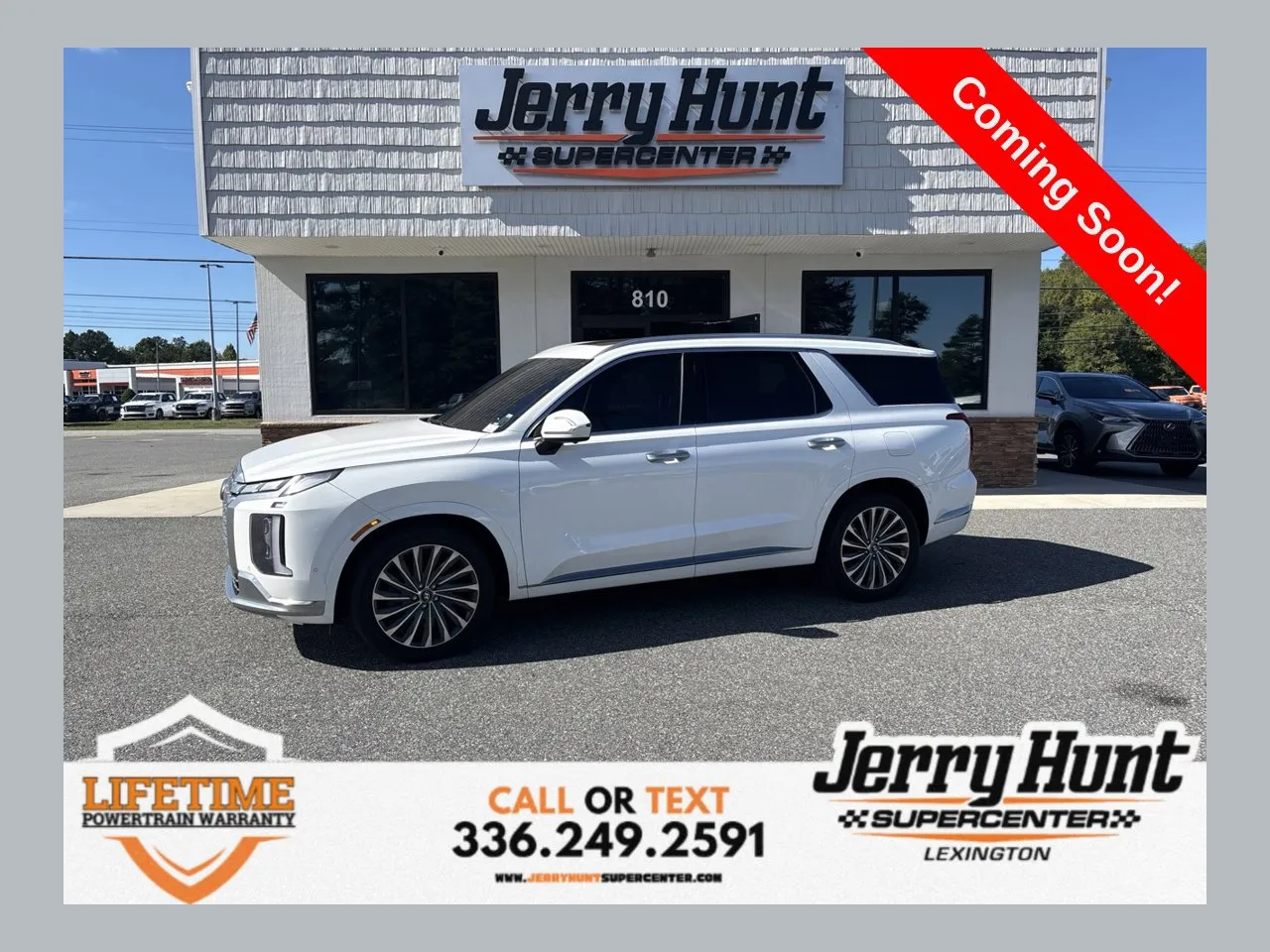 White 2024 Hyundai Palisade Calligraphy for sale in Lexington, NC