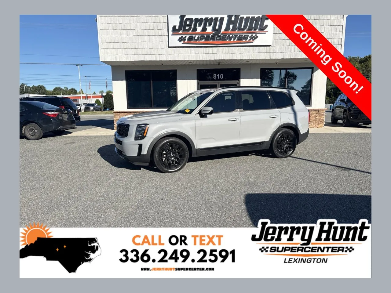 Gray 2022 Kia Telluride SX for sale in Lexington, NC