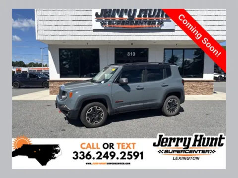 Gray 2016 Jeep Renegade Trailhawk for sale in Lexington, NC