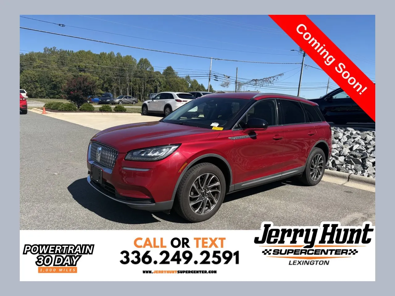 Red 2021 Lincoln Corsair Standard for sale in Lexington, NC