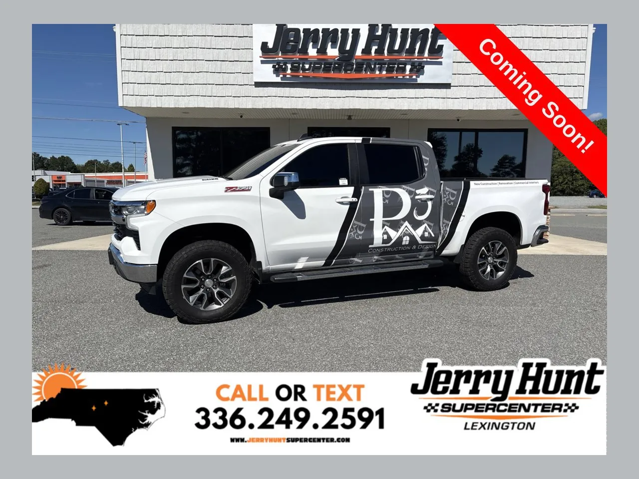 White 2022 Chevrolet Silverado 1500 LT for sale in Lexington, NC