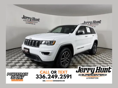 White 2020 Jeep Grand Cherokee Limited for sale in Lexington, NC