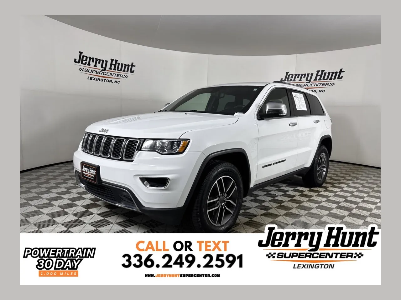 White 2020 Jeep Grand Cherokee Limited for sale in Lexington, NC