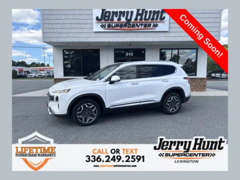 White 2023 Hyundai Santa Fe Limited for sale in Lexington, NC