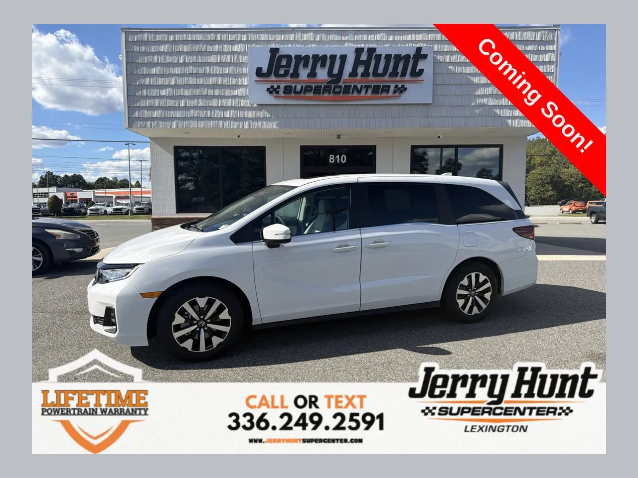 White 2026 Honda Odyssey EX-L for sale in Lexington, NC