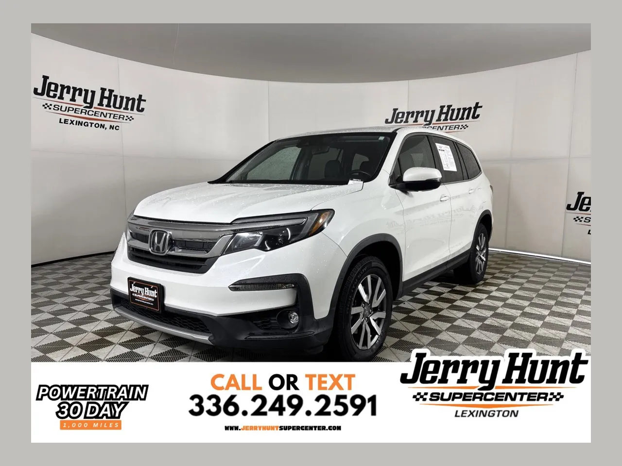 White 2021 Honda Pilot EX-L for sale in Lexington, NC