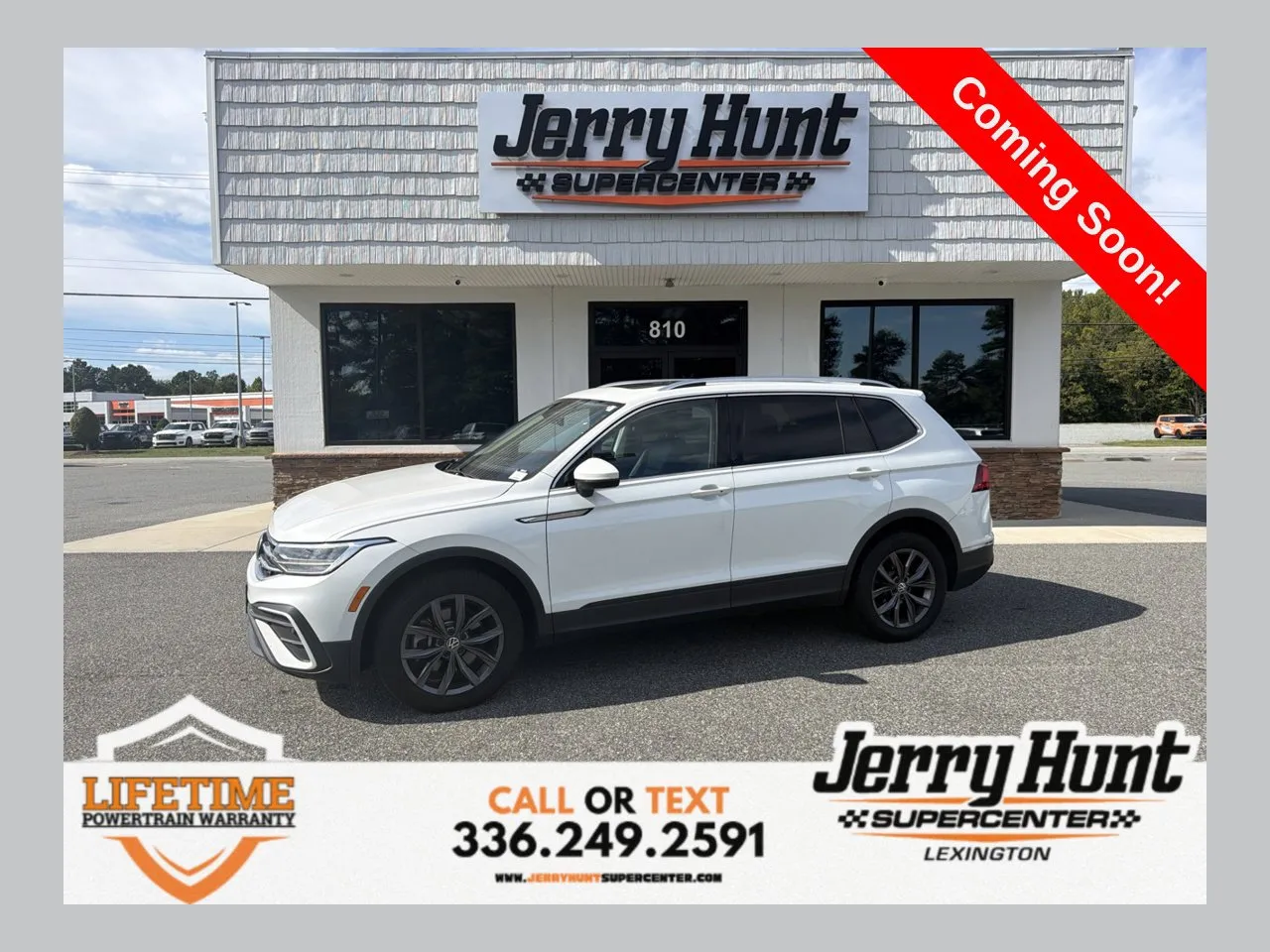 White 2023 Volkswagen Tiguan 2.0T SE for sale in Lexington, NC