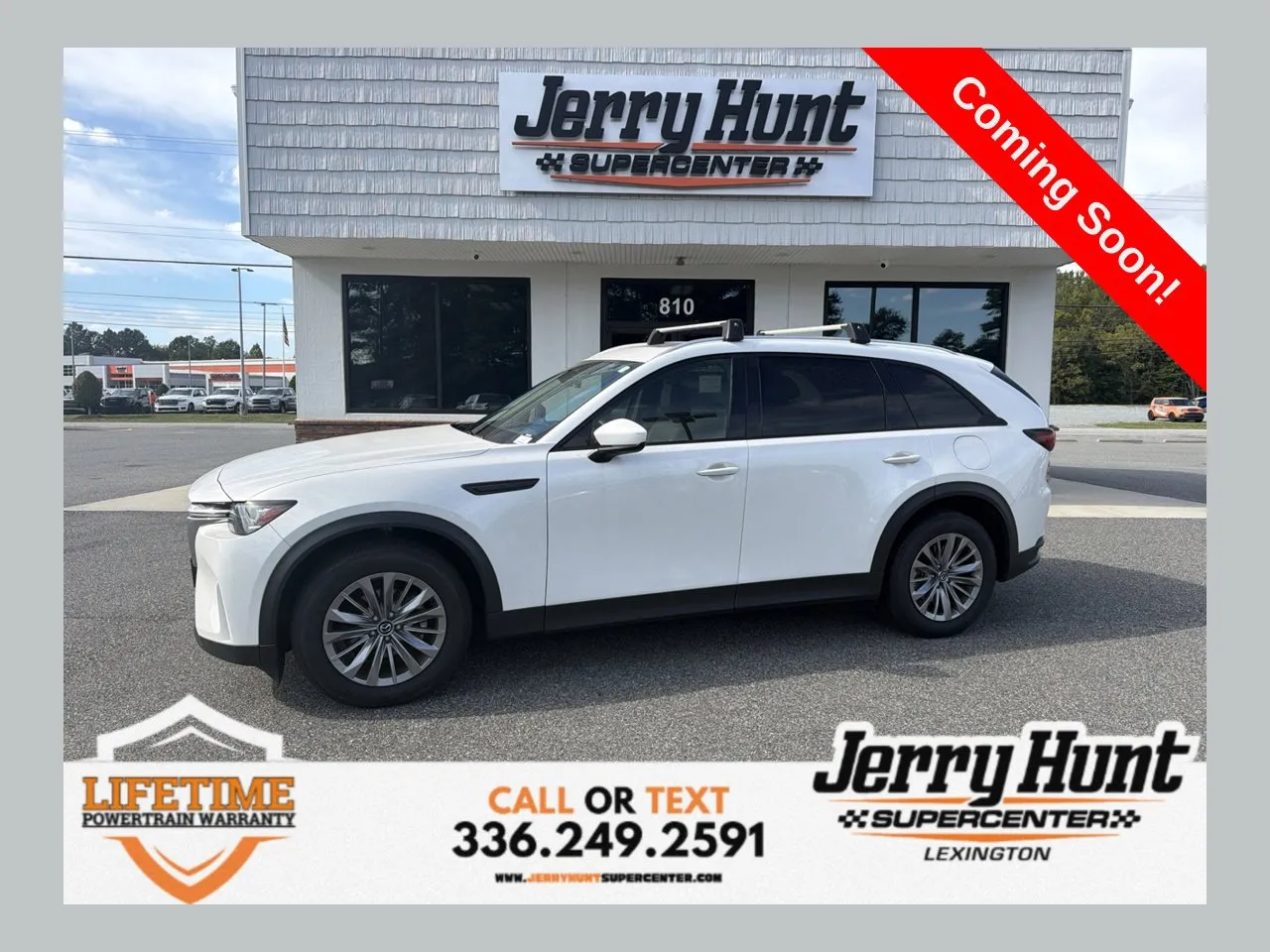 White 2024 Mazda CX-90 3.3 Turbo Preferred Plus for sale in Lexington, NC