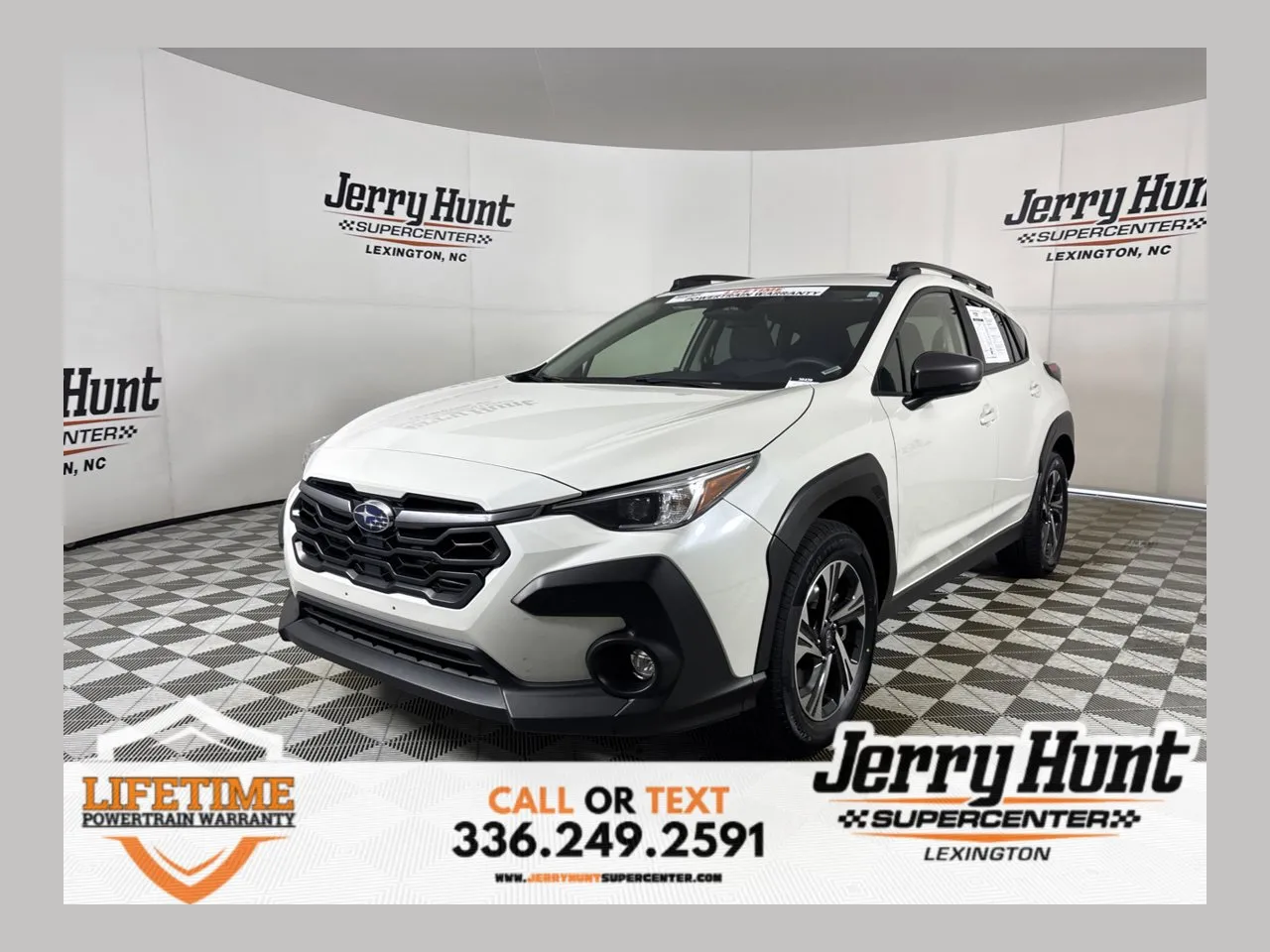 White 2025 Subaru Crosstrek Premium for sale in Lexington, NC