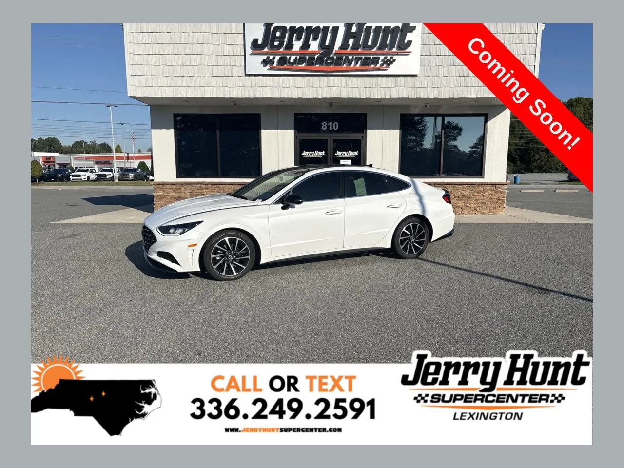 White 2020 Hyundai Sonata SEL Plus for sale in Lexington, NC