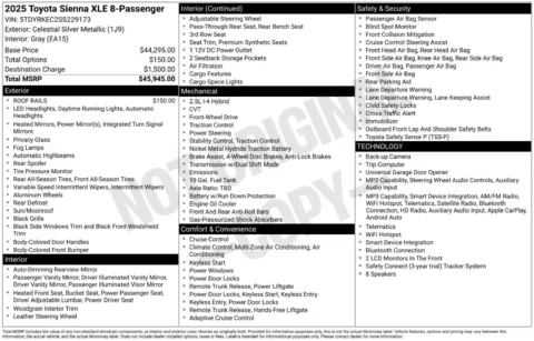 More photos of 2025 Toyota Sienna XLE at Jerry Hunt Supercenter - Lexington, NC