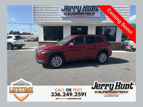 Red 2023 Toyota Corolla Cross LE for sale in Lexington, NC