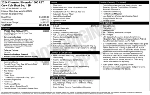 More photos of 2024 Chevrolet Silverado 1500 RST at Jerry Hunt Supercenter - Lexington, NC