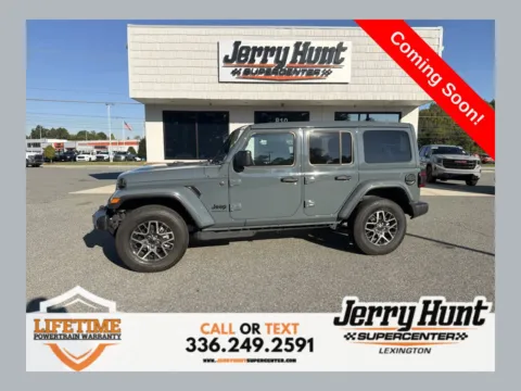 Gray 2026 Jeep Wrangler Sahara for sale in Lexington, NC