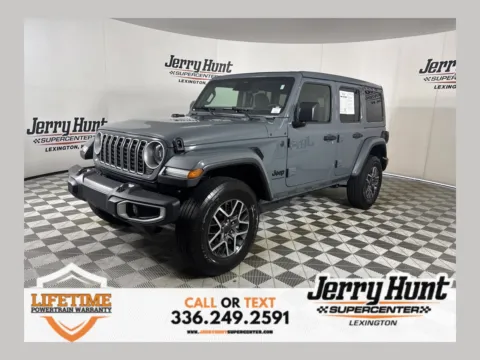 Gray 2026 Jeep Wrangler Sahara for sale in Lexington, NC