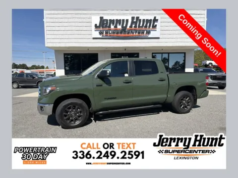 Green 2021 Toyota Tundra SR5 for sale in Lexington, NC