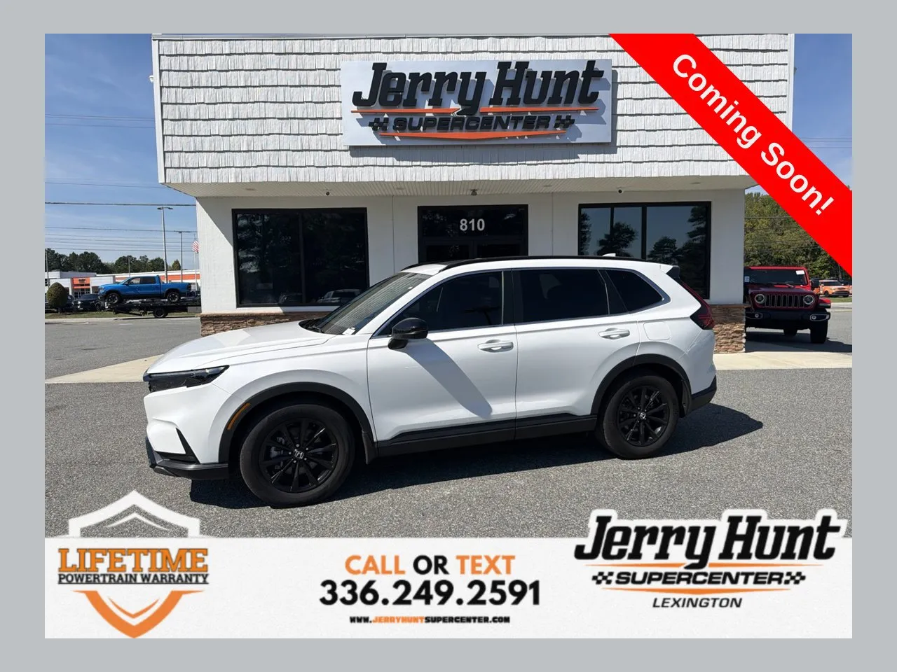 White 2025 Honda CR-V Hybrid Sport for sale in Lexington, NC