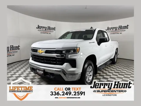 White 2023 Chevrolet Silverado 1500 LT for sale in Lexington, NC