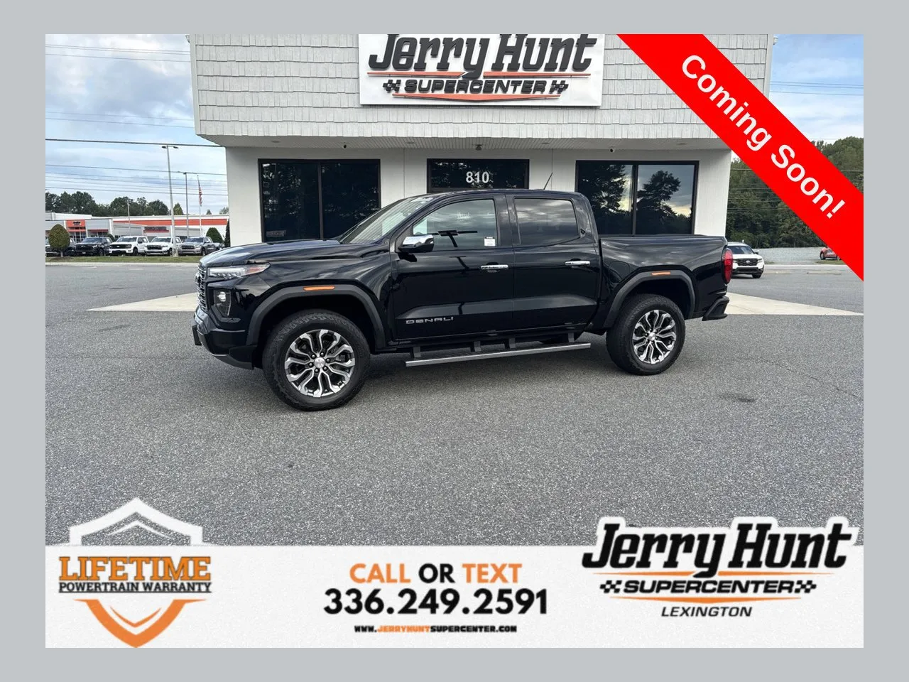 Black 2023 GMC Canyon Denali for sale in Lexington, NC