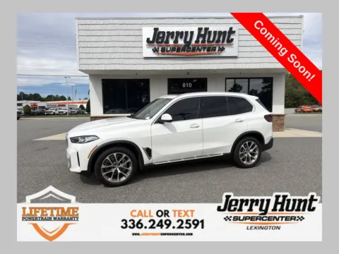 White 2026 BMW X5 xDrive40i for sale in Lexington, NC