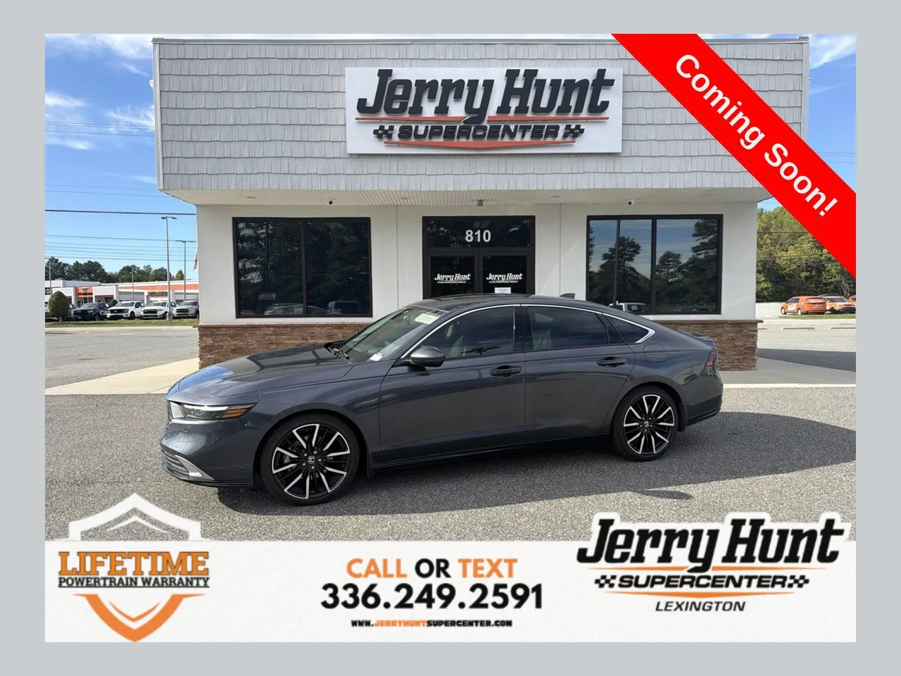 Gray 2024 Honda Accord Hybrid Touring for sale in Lexington, NC
