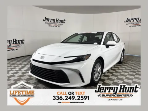 White 2025 Toyota Camry LE for sale in Lexington, NC