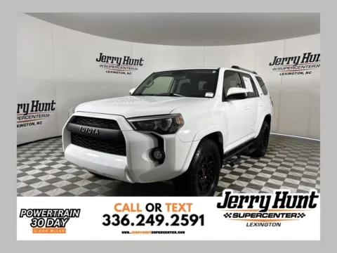 White 2019 Toyota 4Runner SR5 for sale in Lexington, NC