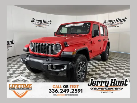 Red 2026 Jeep Wrangler Sahara for sale in Lexington, NC
