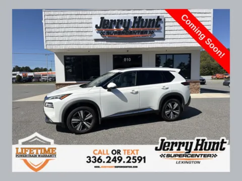 White 2023 Nissan Rogue SL for sale in Lexington, NC