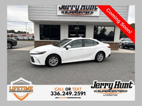 White 2025 Toyota Camry LE for sale in Lexington, NC