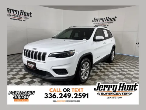 White 2021 Jeep Cherokee Latitude for sale in Lexington, NC