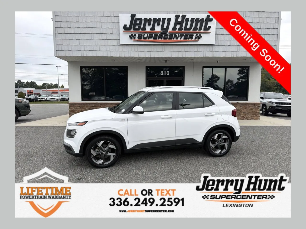 White 2025 Hyundai Venue SEL for sale in Lexington, NC