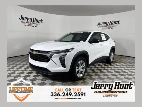 White 2025 Chevrolet Trax LS for sale in Lexington, NC