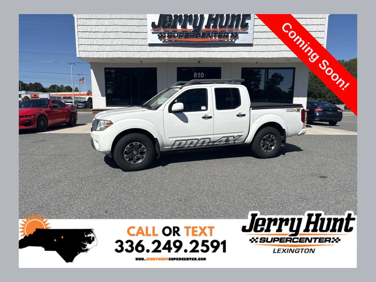 White 2020 Nissan Frontier PRO-4X for sale in Lexington, NC