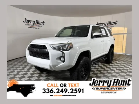 White 2019 Toyota 4Runner SR5 Premium for sale in Lexington, NC
